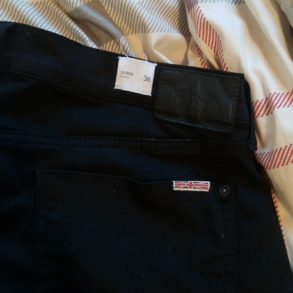 Hudson Jeans Black Byron